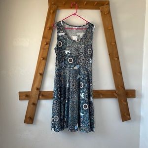 LulaRoe Nicki A-Line sleeveless Dress